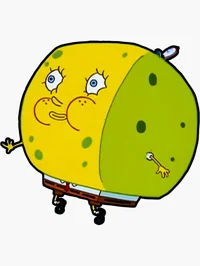 Inflated SpongeBob