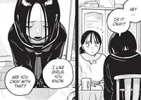 Saeko and her mother
