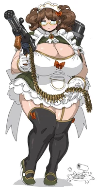 curvy maid minigun
