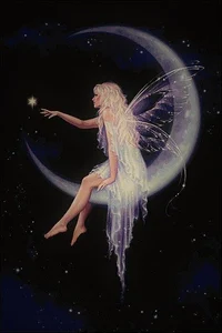 Fairy on the Moon