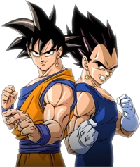 Goku and vegeta V2