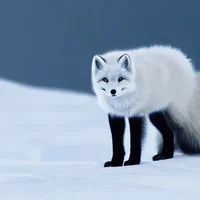 Freezer arctic fox