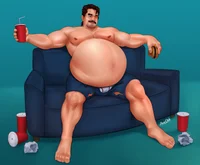 fat male