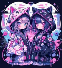 Futuristic Catgirls