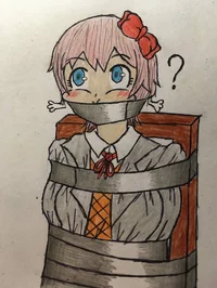 Happy Gagged Sayori 