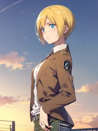Femboy Armin Arlert