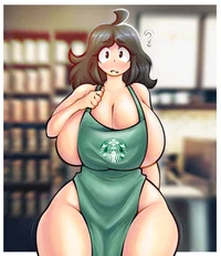 Thicc StarBucks Girl