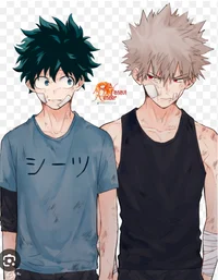 Bakugo and Deku 