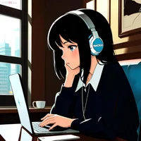 Cute Cafe Girl
