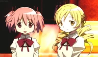 Madoka y Mami Tomoe