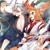 Rengoku and Uzui