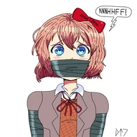 Help Gagged Sayori