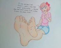 Sayori_Foot Fetish