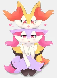 elder sister Braixen