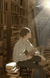 Longing bookworm