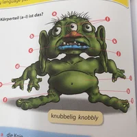 knubbelig knobbly