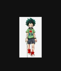Izuku ciego