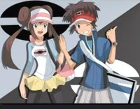 Trainer Maya and Eli