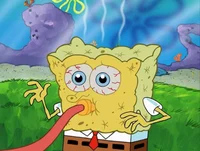 Dehydrated SpongeBob