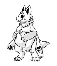 Chubby squid dog
