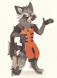 Rocket the raccoon