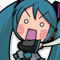 Very angry miku