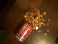 Can of coca coins