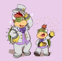Bowser and Bowser Jr