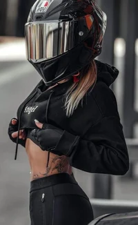 Biker girl