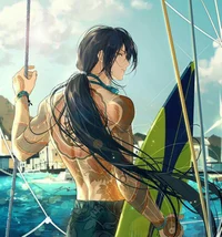 Handsome surfer 