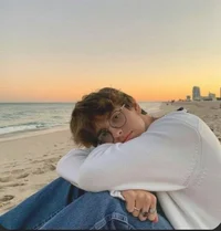 Orange cat boyfriend