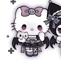 Goth Hello Kitty