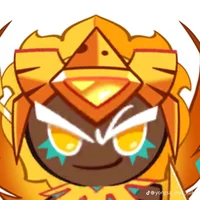 Golden cheese cookie