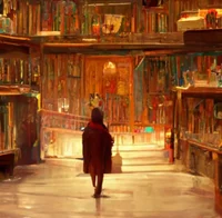 The magical library