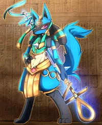 Lucario Egyptian