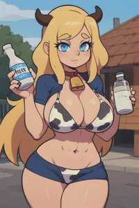 Cowgirl at your door