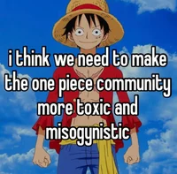 Goofy Luffy