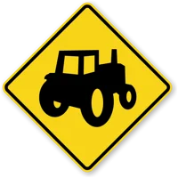 Tractor ahead ALT