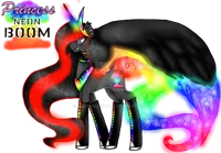 Princess neon boom 