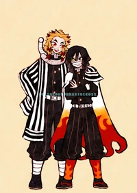 Rengoku y iguro 