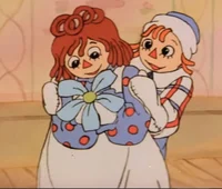 Raggedy Andy and Ann