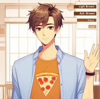 Chico de la pizzería