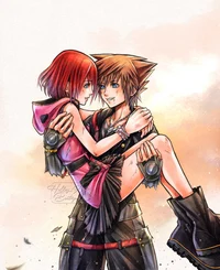 Sora and kairi 