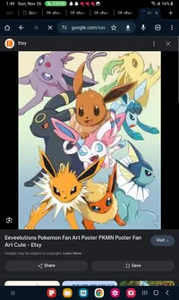 Eeveelutions 