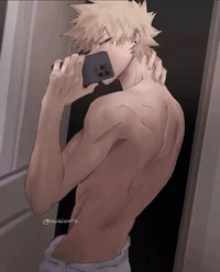 Bakugo - jealous bf