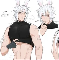 Muscular Bunny Boy