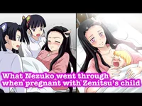 Nezuko-giving birth