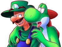 Luigi and Yoshi