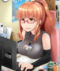 Office worker Saori 