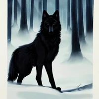 Black wolf